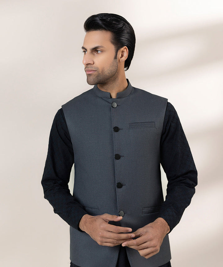 Tropical Fabric Waistcoat