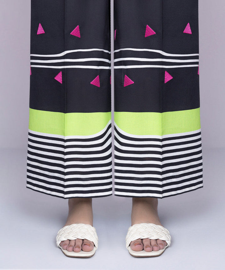 Embroidered Cambric Culottes