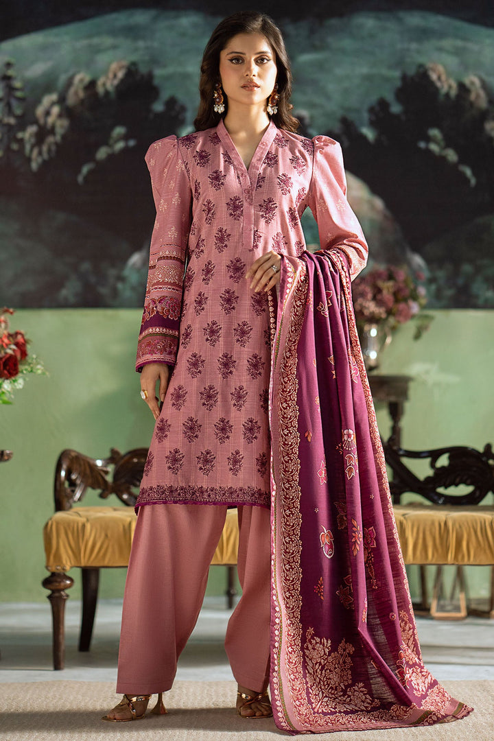 4386-SHAADMANI DIGITAL PRINTED KHADDAR STITCHED