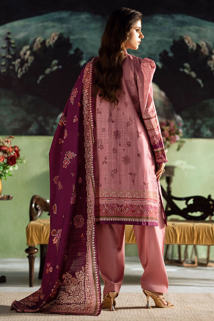 4386-SHAADMANI DIGITAL PRINTED KHADDAR STITCHED