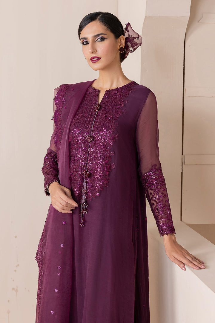 EMBROIDERED CHIFFON PR-839