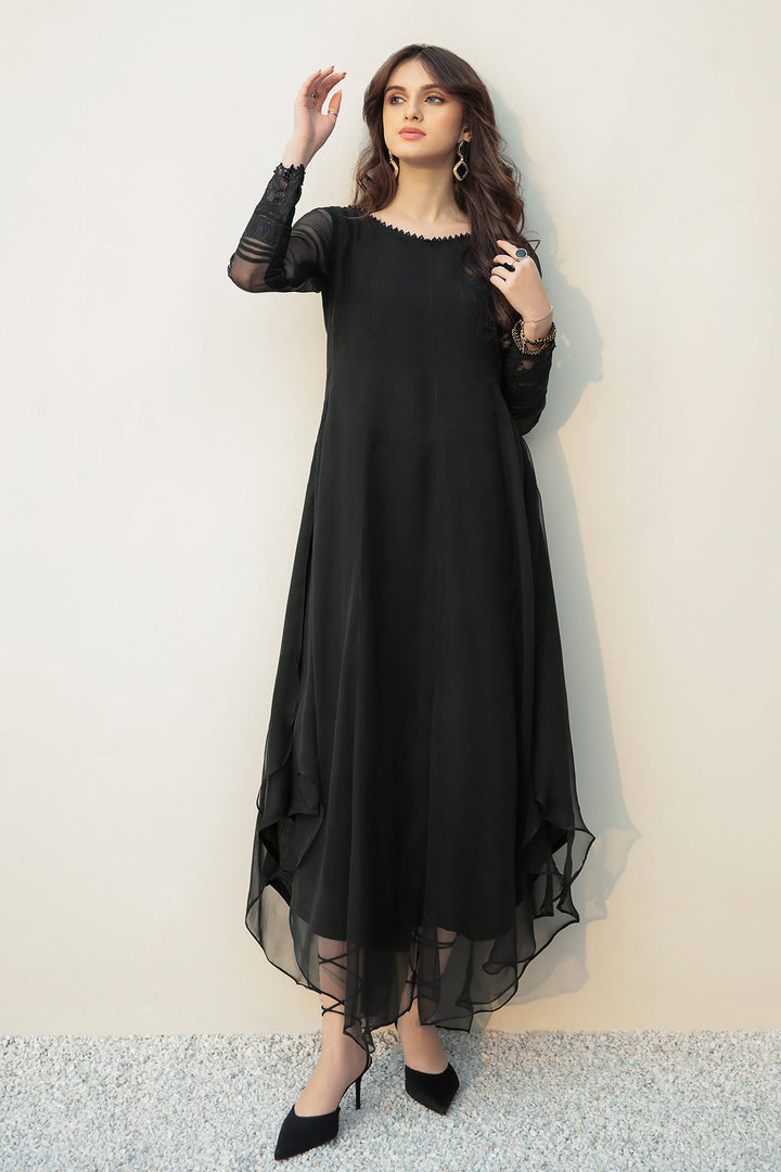 EMBROIDERED CHIFFON PR-558