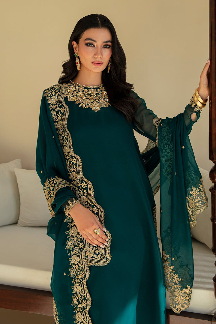 EMBROIDERED CHIFFON PR-828