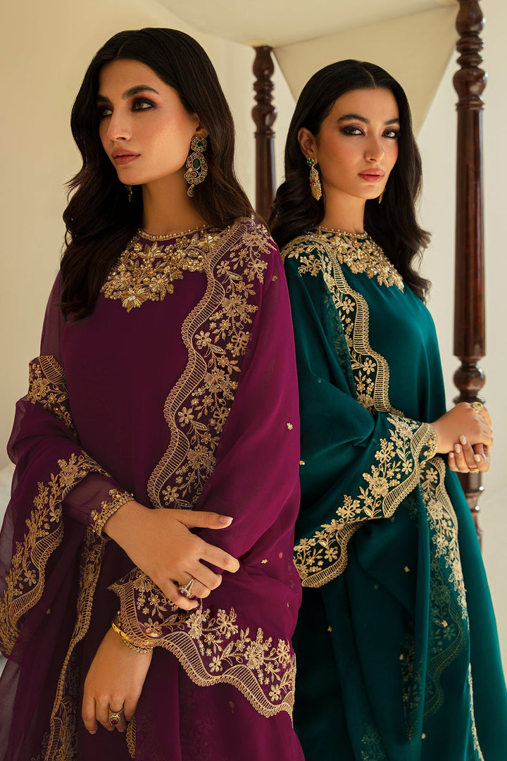 EMBROIDERED CHIFFON PR-828