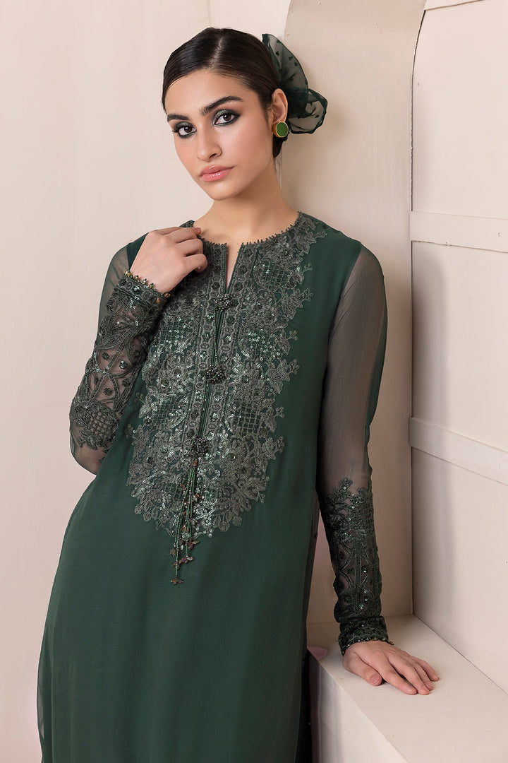 EMBROIDERED CHIFFON PR-838