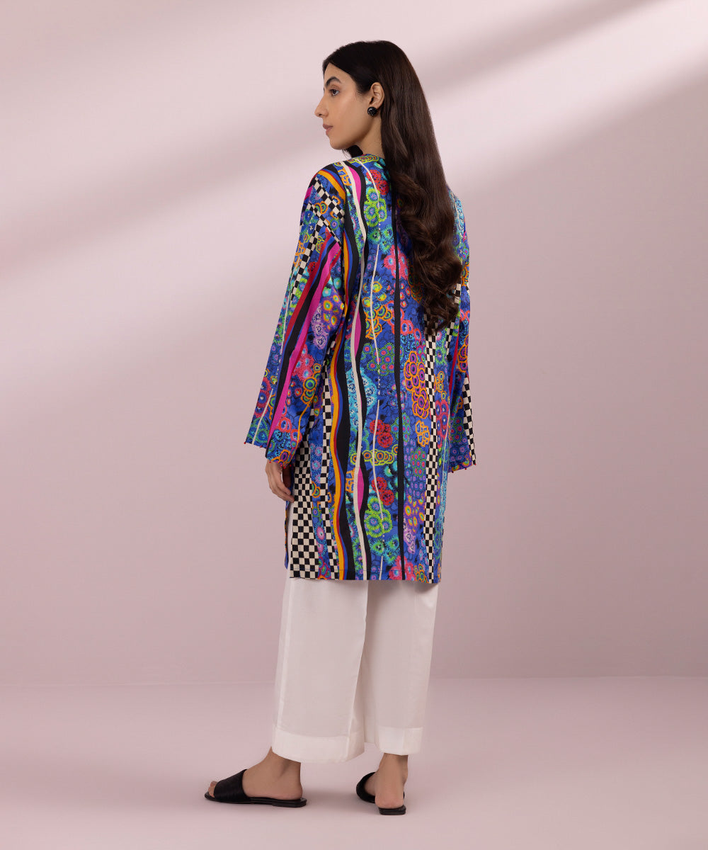 Printed Cotton Viscose Shirt