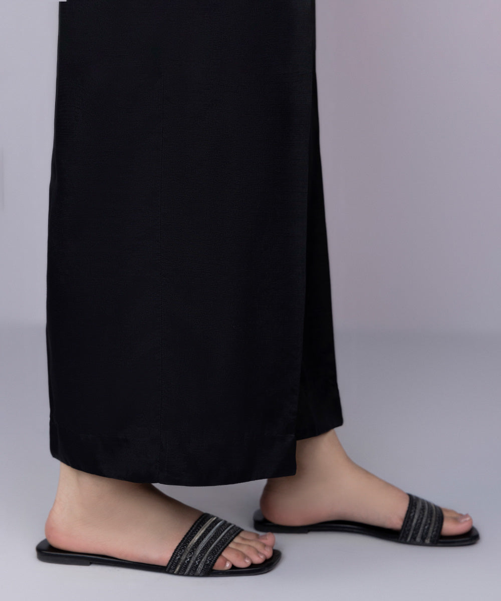 Raw Silk Culottes