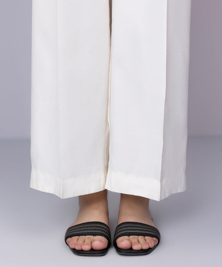 Raw Silk Culottes