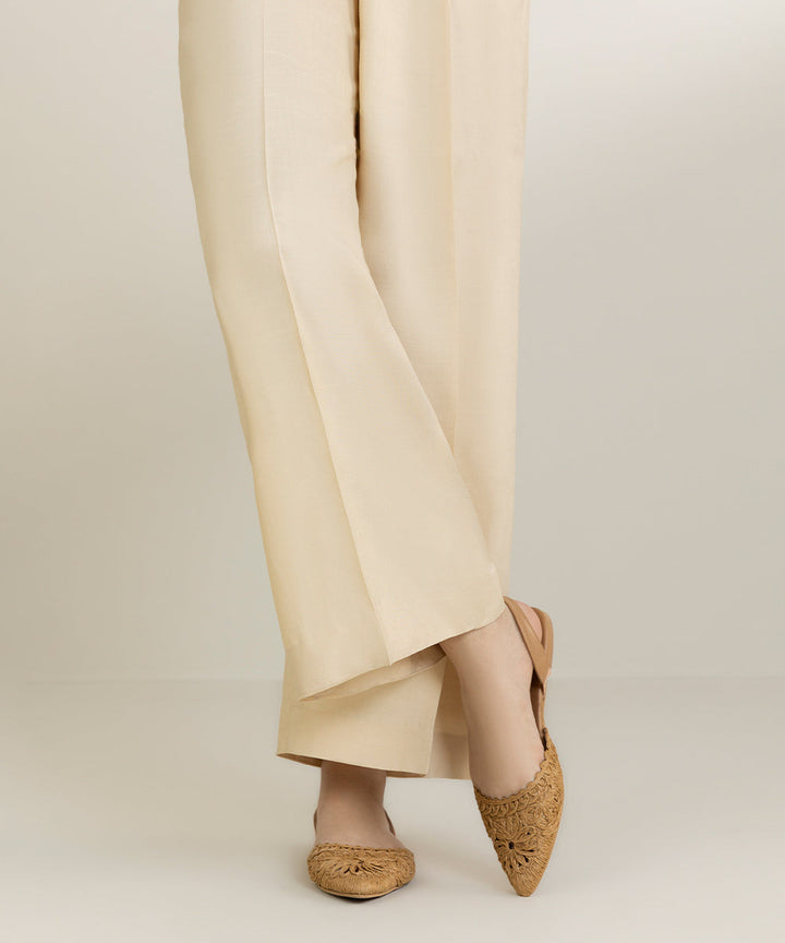 Raw Silk Culottes