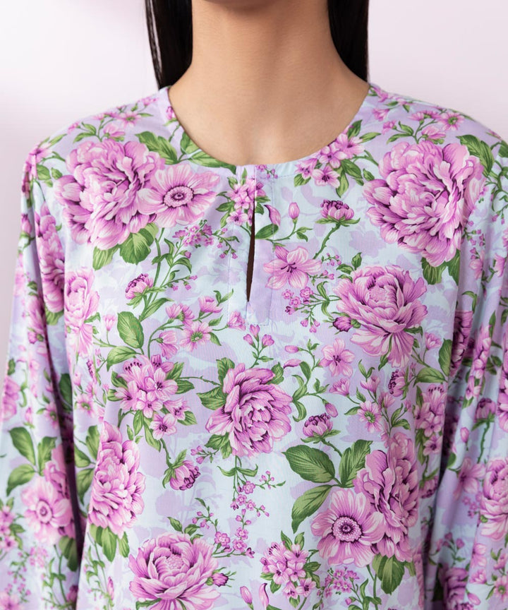 Printed Cotton Viscose Shirt