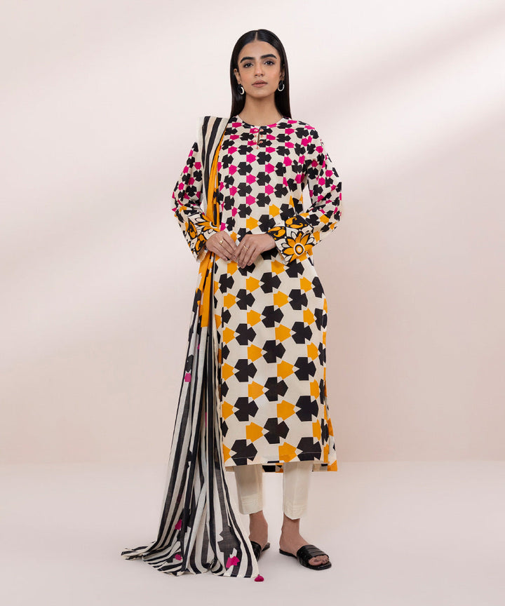 Printed Voile Dupatta