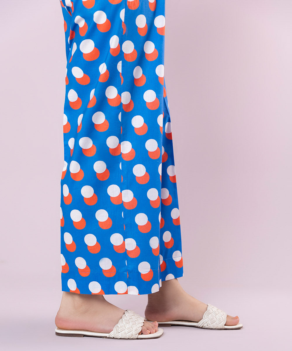 Printed Cotton Viscose Culottes