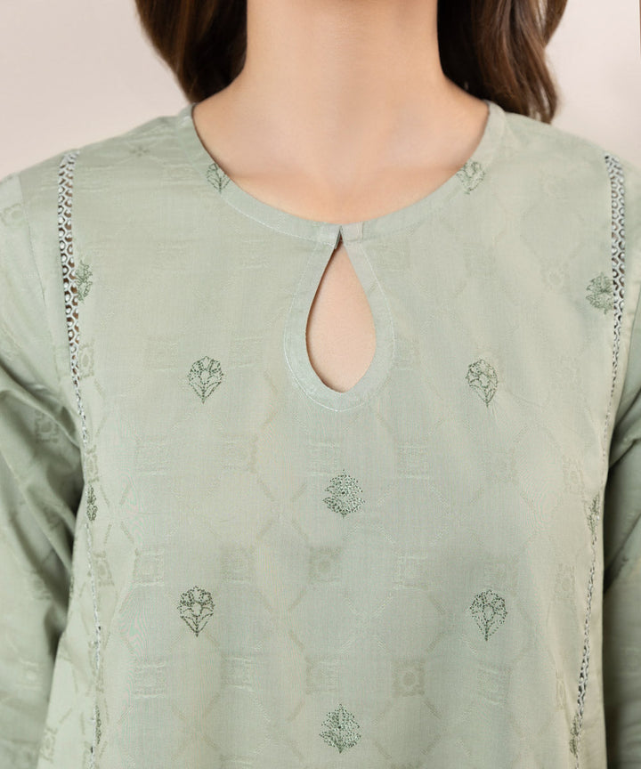 Embroidered Jacquard Shirt