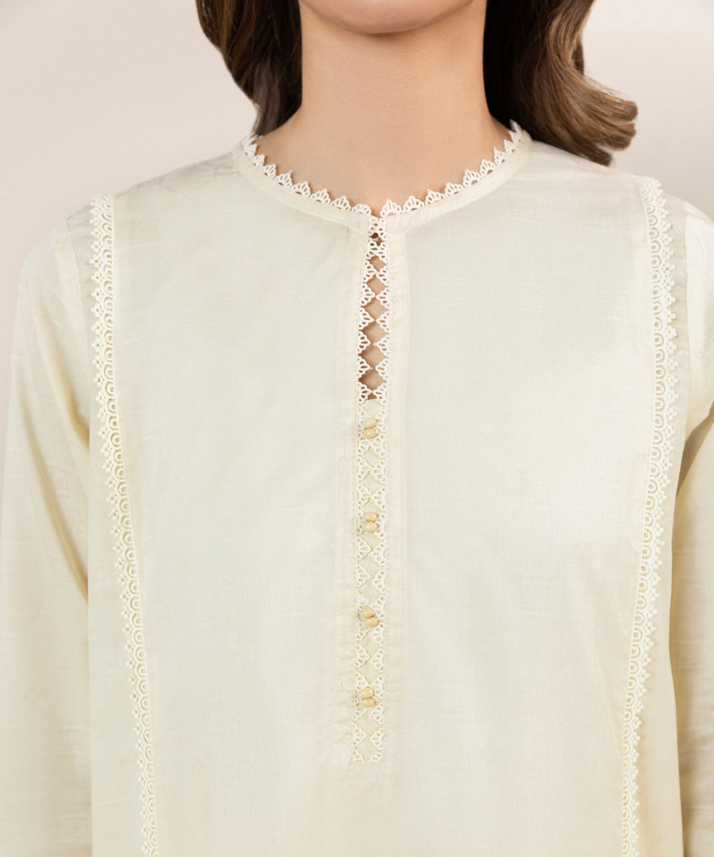 Embroidered Jacquard Shirt