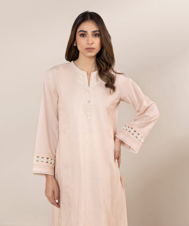 Embroidered Jacquard Shirt