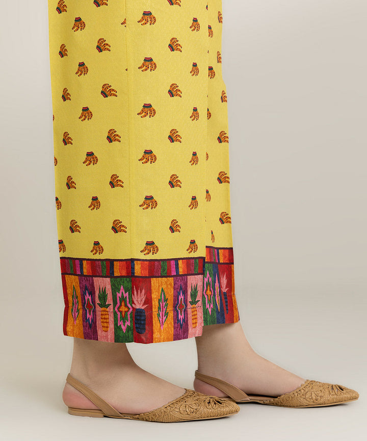 Printed Dobby Culottes