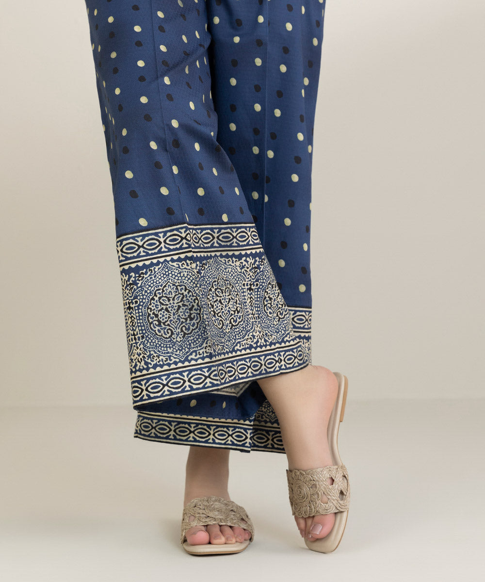 Printed Dobby Culottes