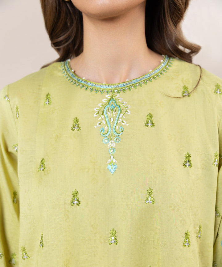 Embroidered Jacquard Shirt