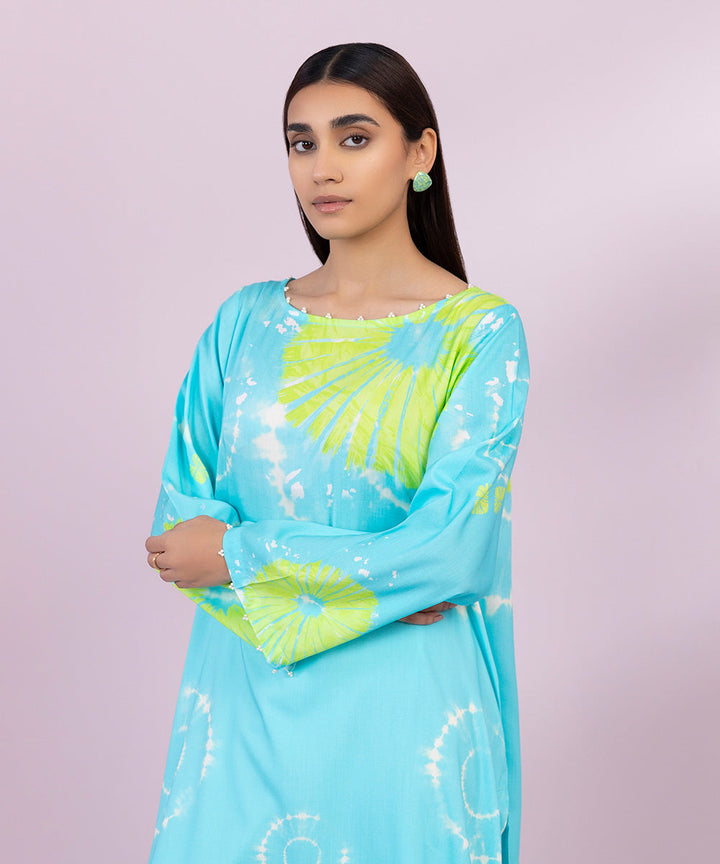 Printed Arabic Lawn Shirt