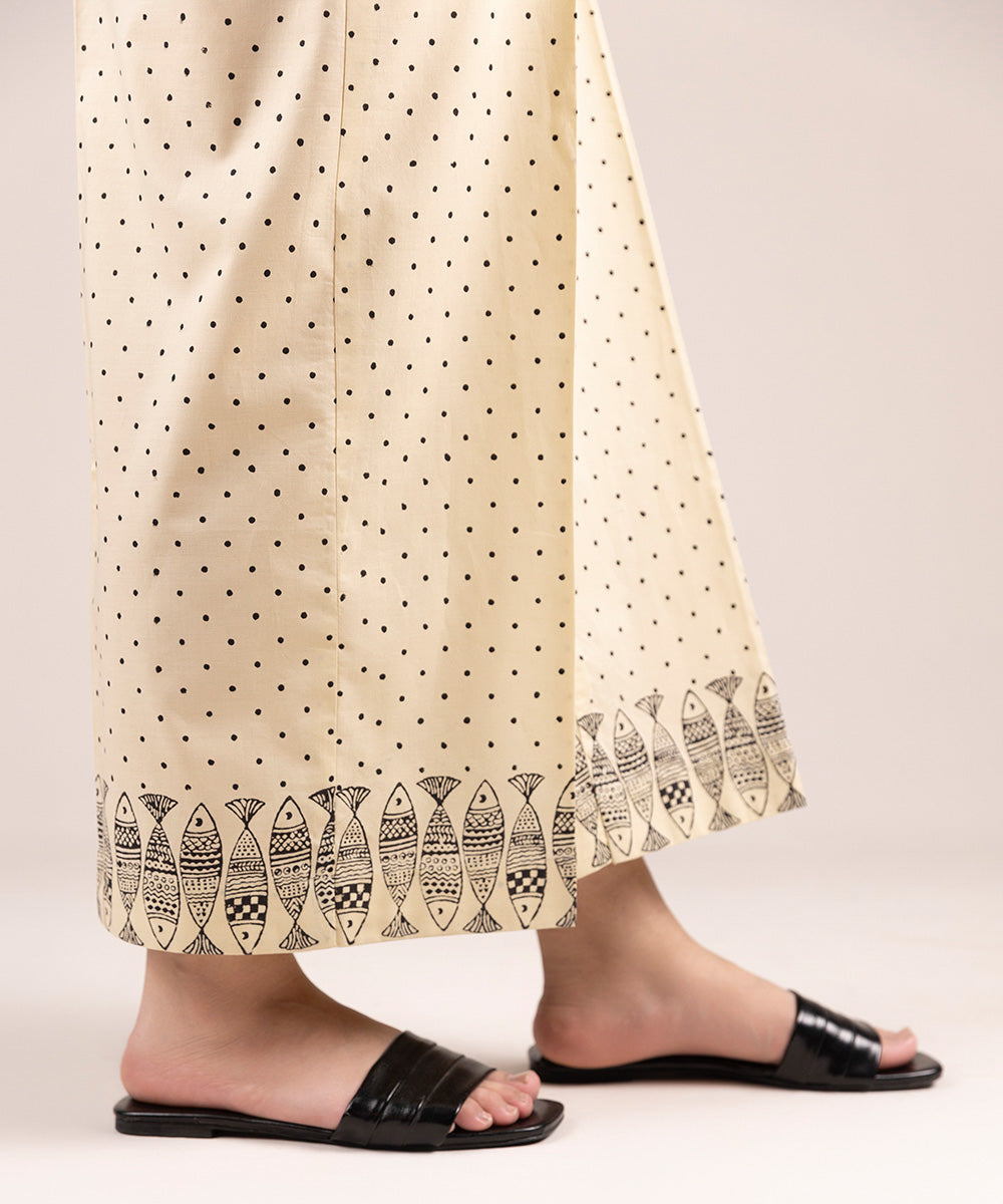 Block Printed Cambric Culottes