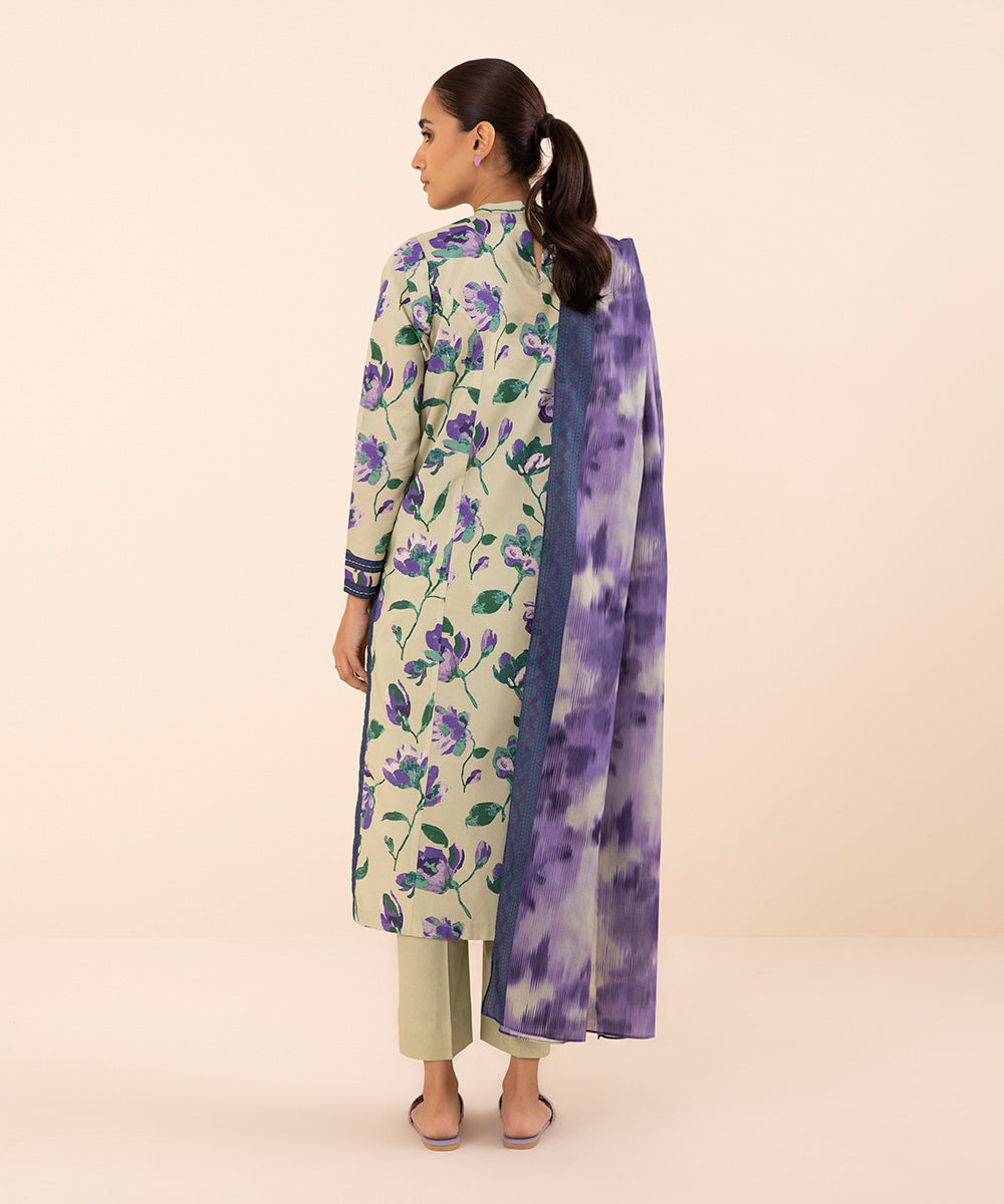 2 Piece - Printed Lawn Suit