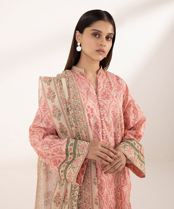 2 Piece - Printed Lawn Suit