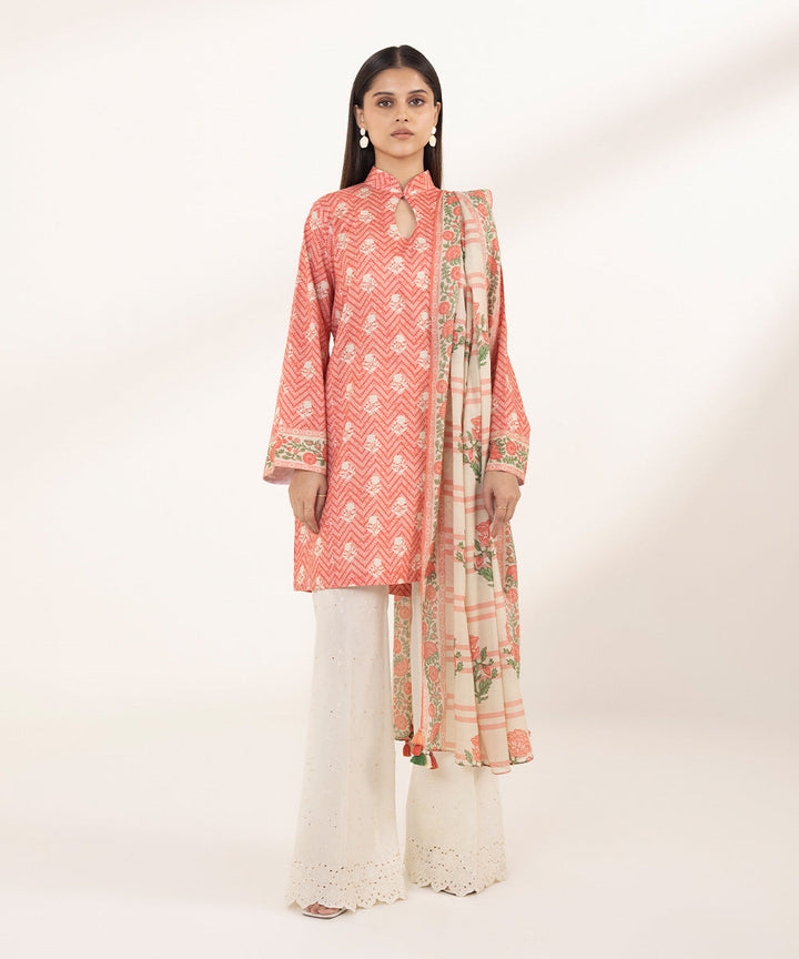 2 Piece - Printed Lawn Suit