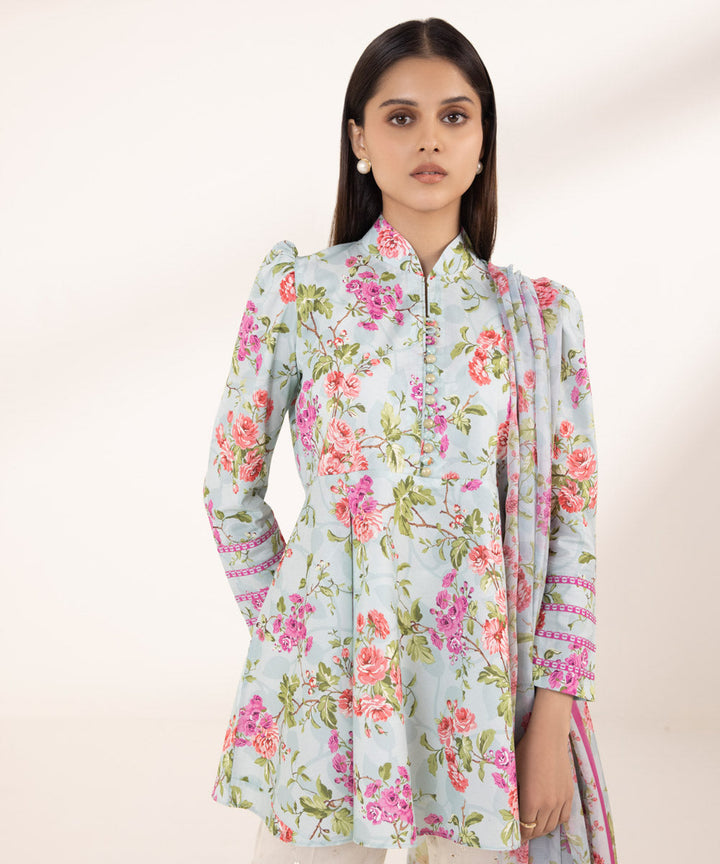 2 Piece - Printed Lawn Suit