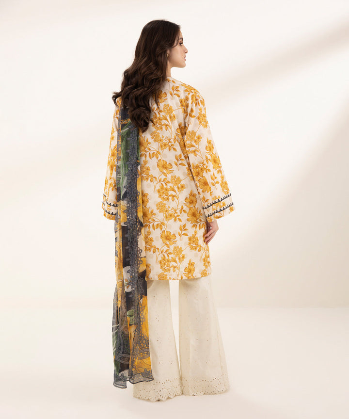 2 Piece - Printed Lawn Suit