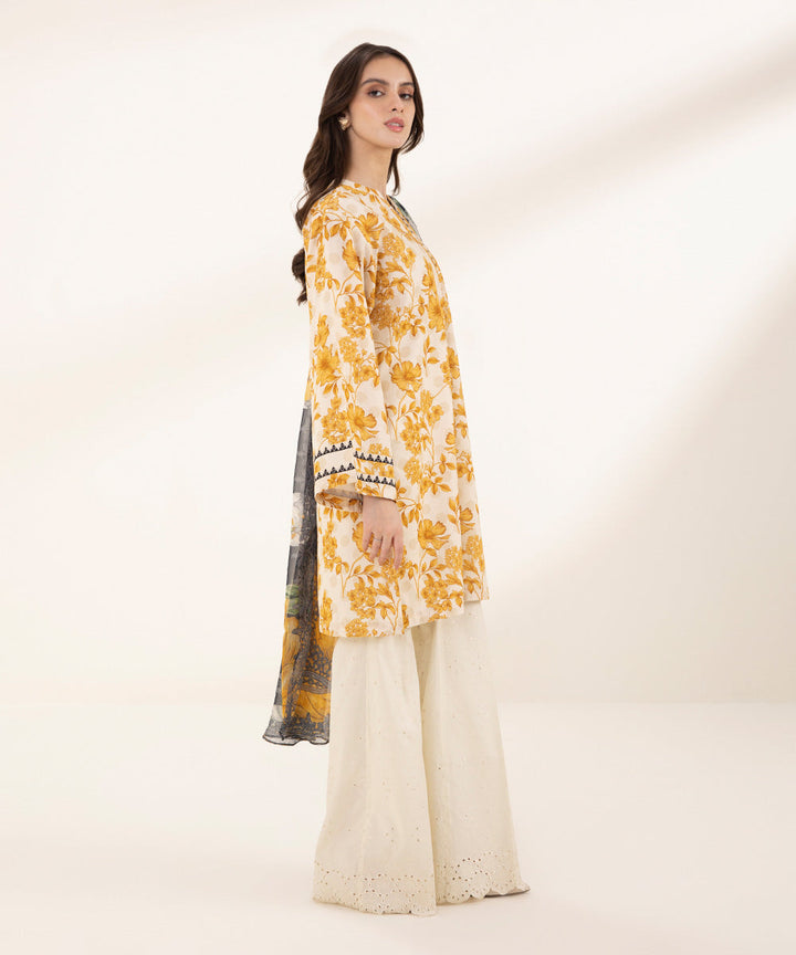 2 Piece - Printed Lawn Suit