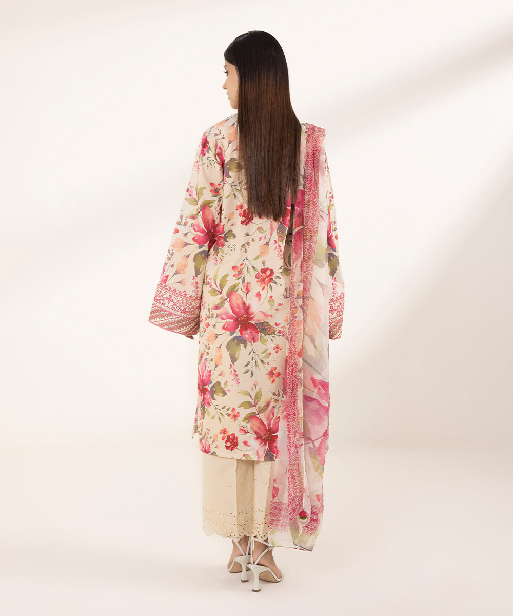 2 Piece - Printed Lawn Suit