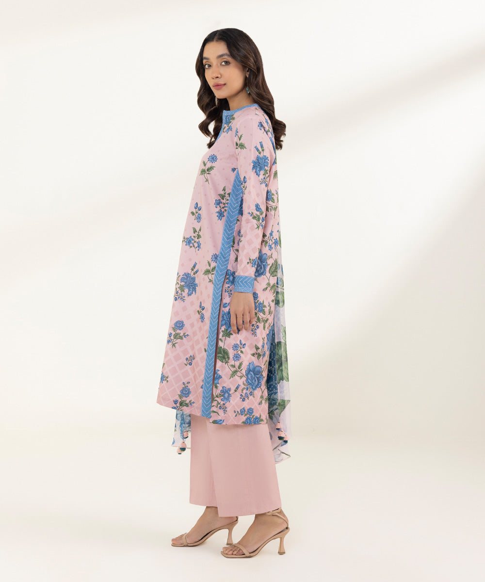 2 Piece - Printed Lawn Suit