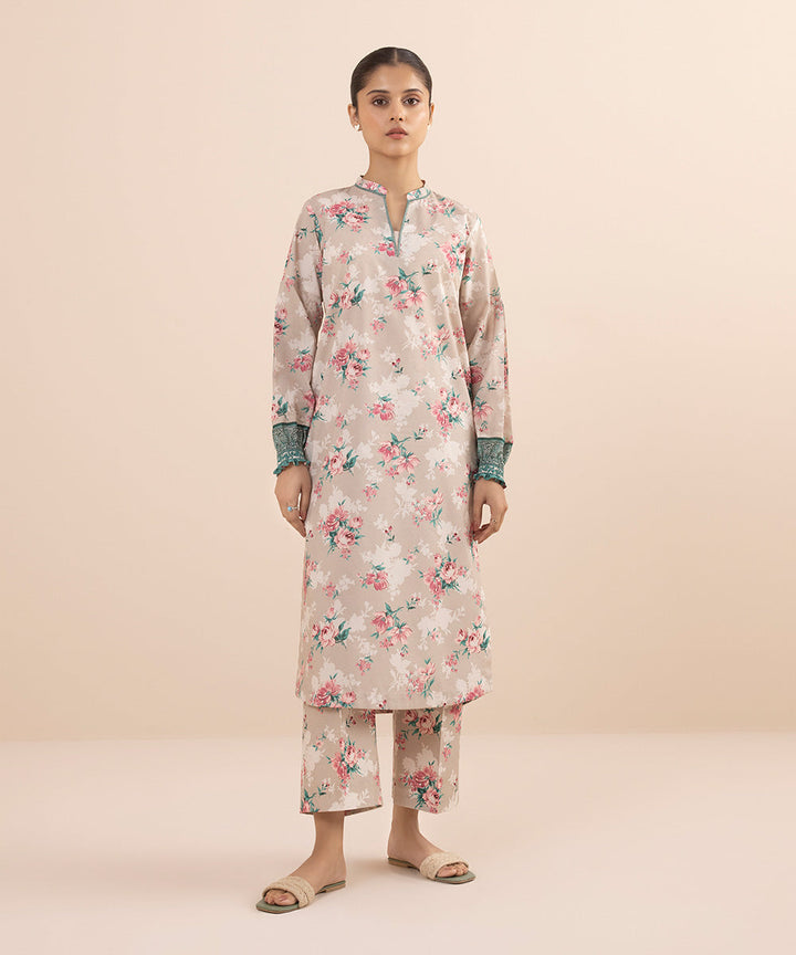 2 Piece - Printed Lawn Suit