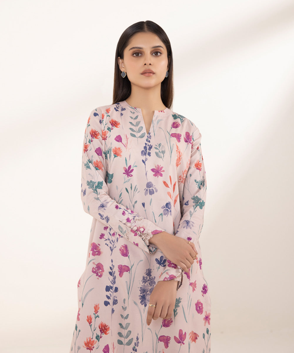 2 Piece - Printed Lawn Suit