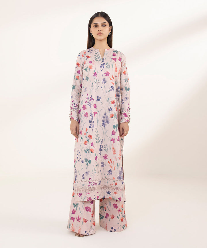 2 Piece - Printed Lawn Suit