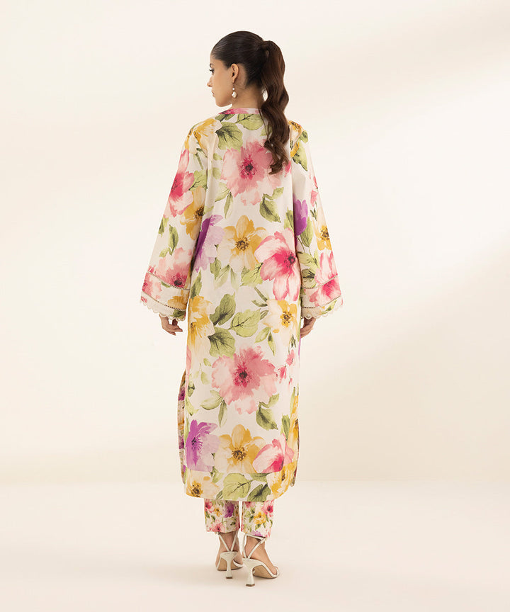 2 Piece - Printed Lawn Suit