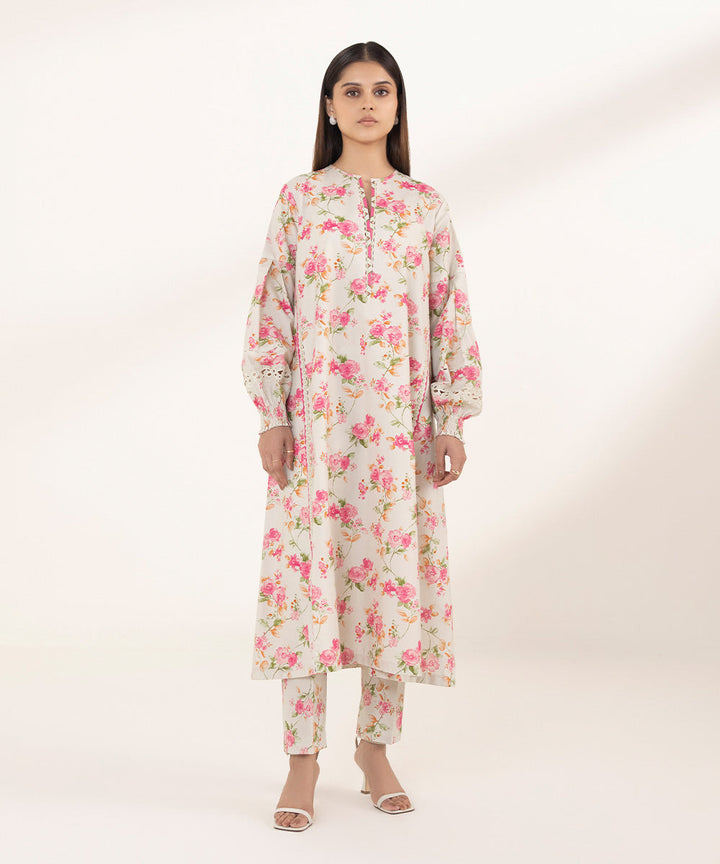 2 Piece - Printed Lawn Suit