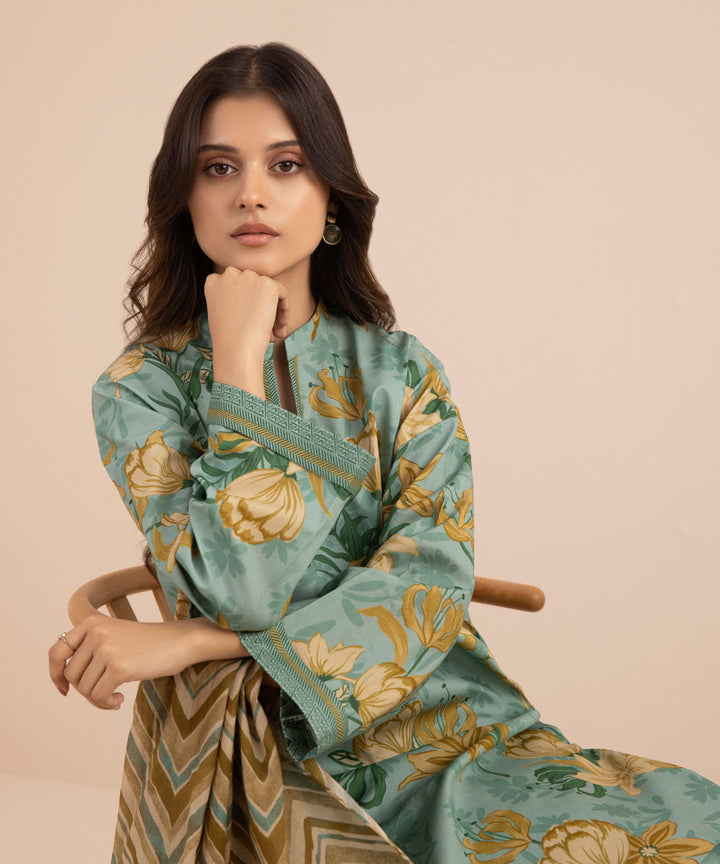 3 Piece - Printed Lawn Suit