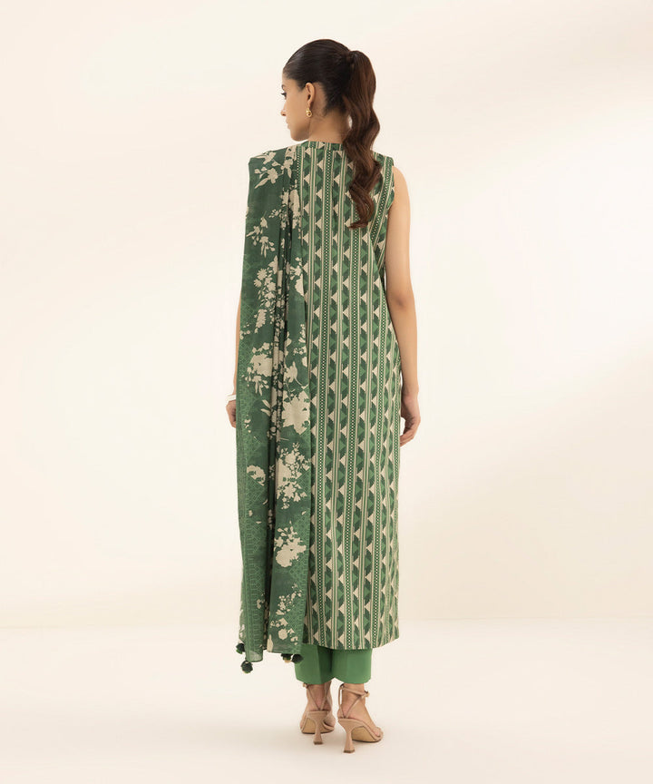 3 Piece - Printed Lawn Suit