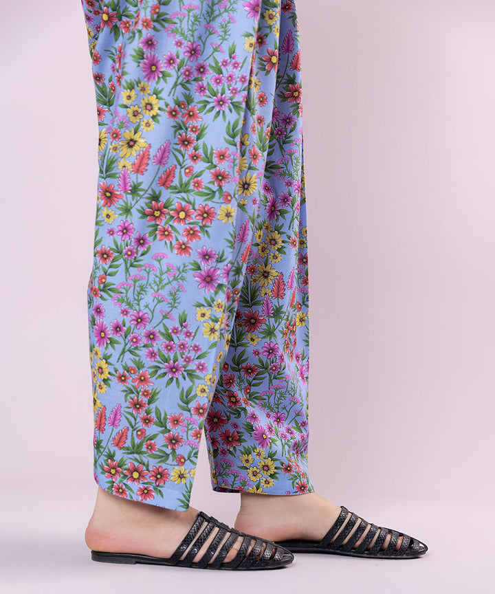 Printed Cambric Shalwar