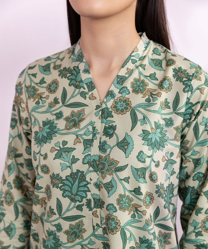 Printed Lawn Shirt