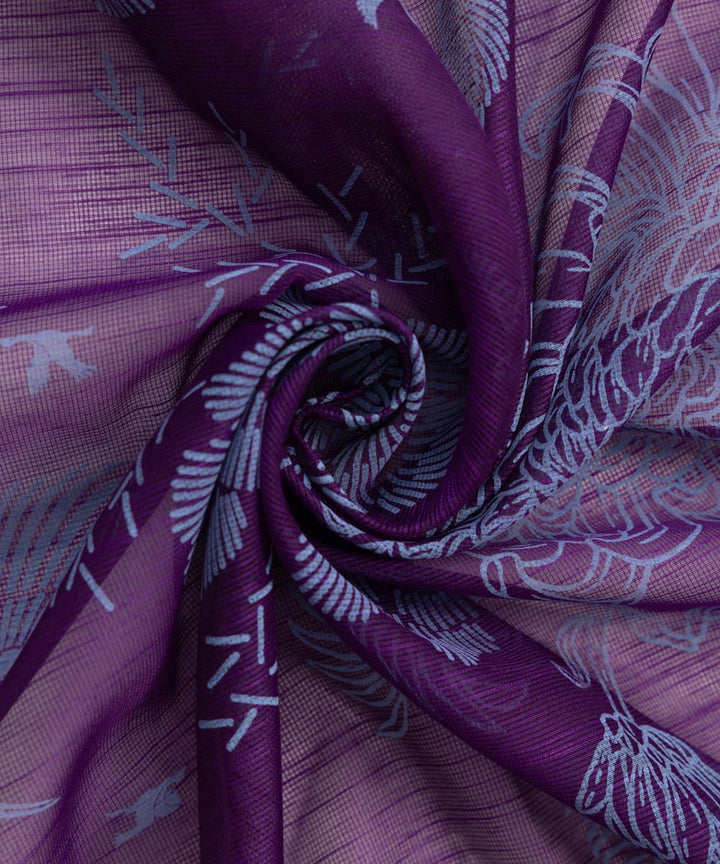 Printed Net Dupatta