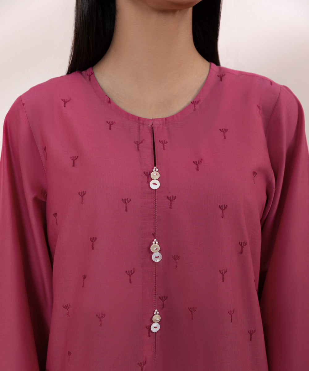 Embroidered Lawn Shirt