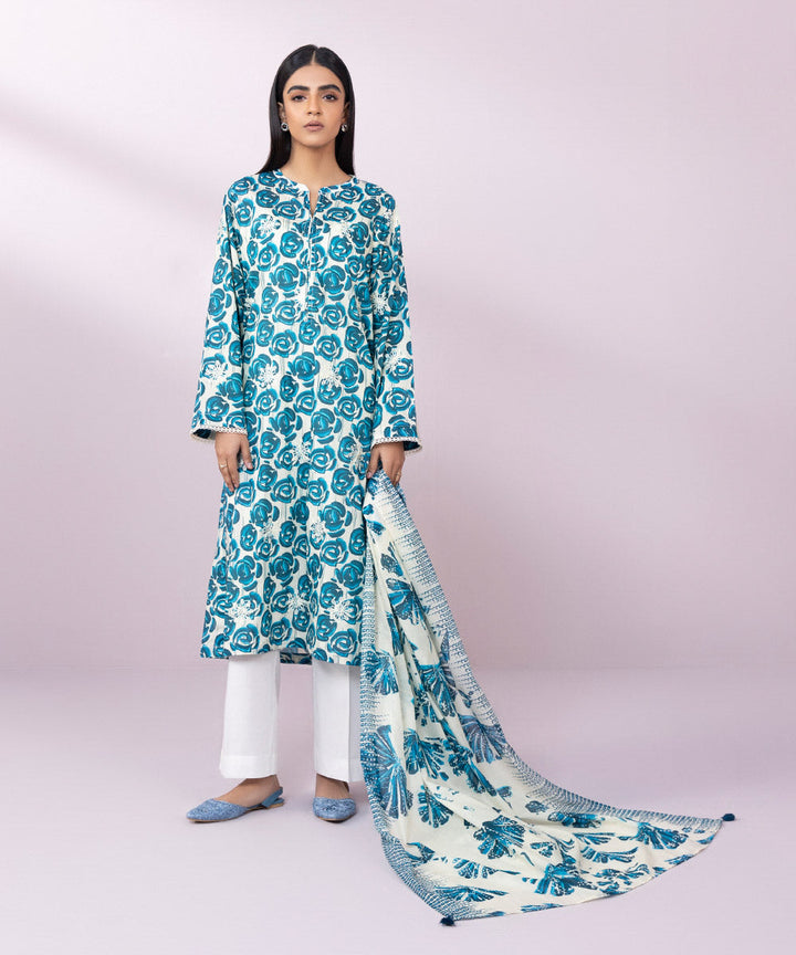 Printed Voile Dupatta