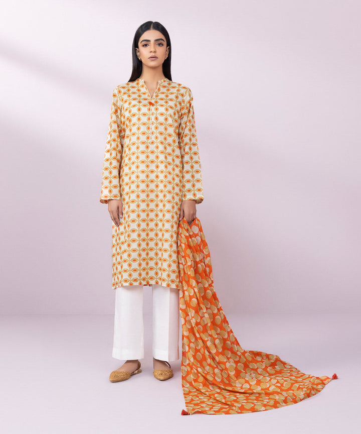 Printed Voile Dupatta