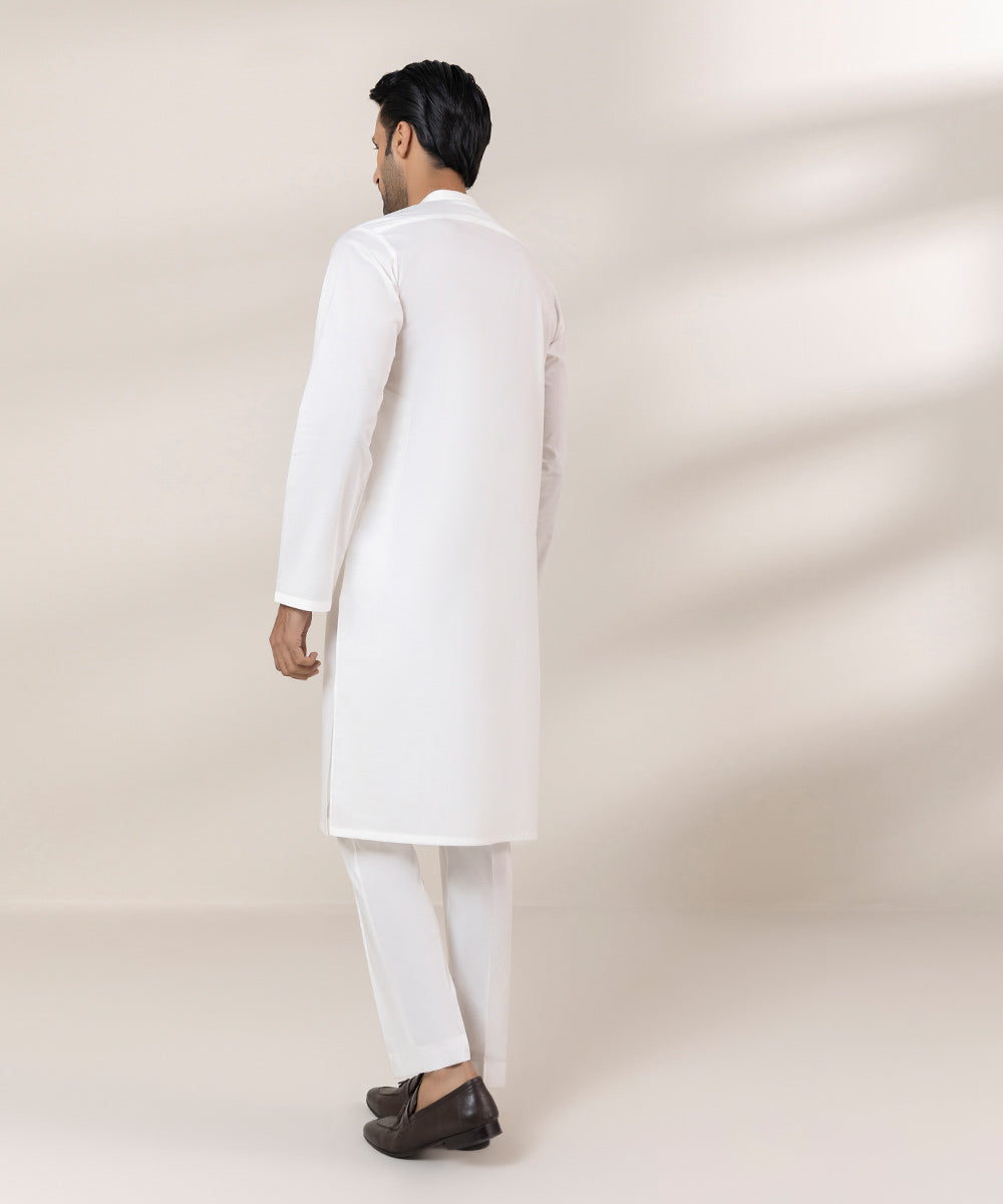 Embroidered Cotton Kurta