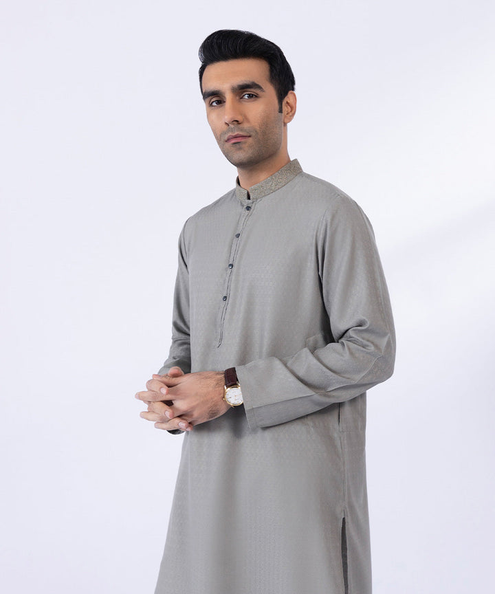 Embroidered Wash & Wear Kurta