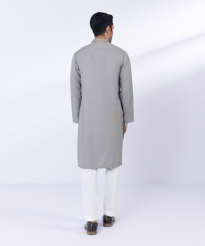 Embroidered Wash & Wear Kurta