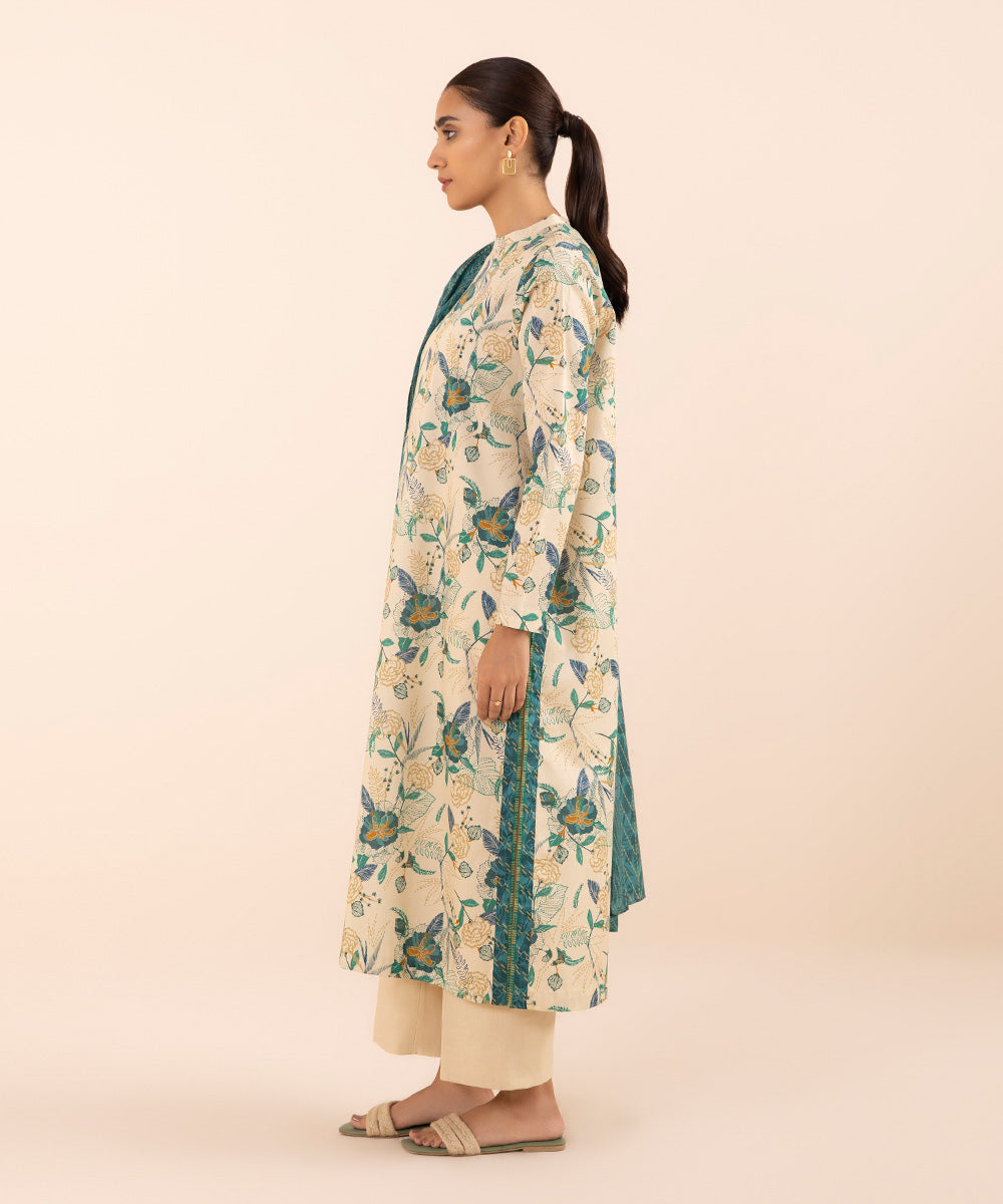 2 Piece - Printed Lawn Suit