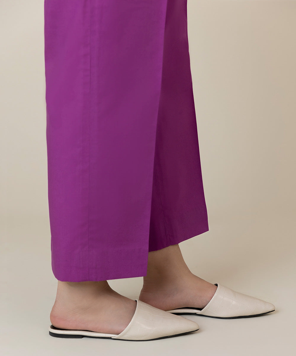 Dyed Cambric Trousers